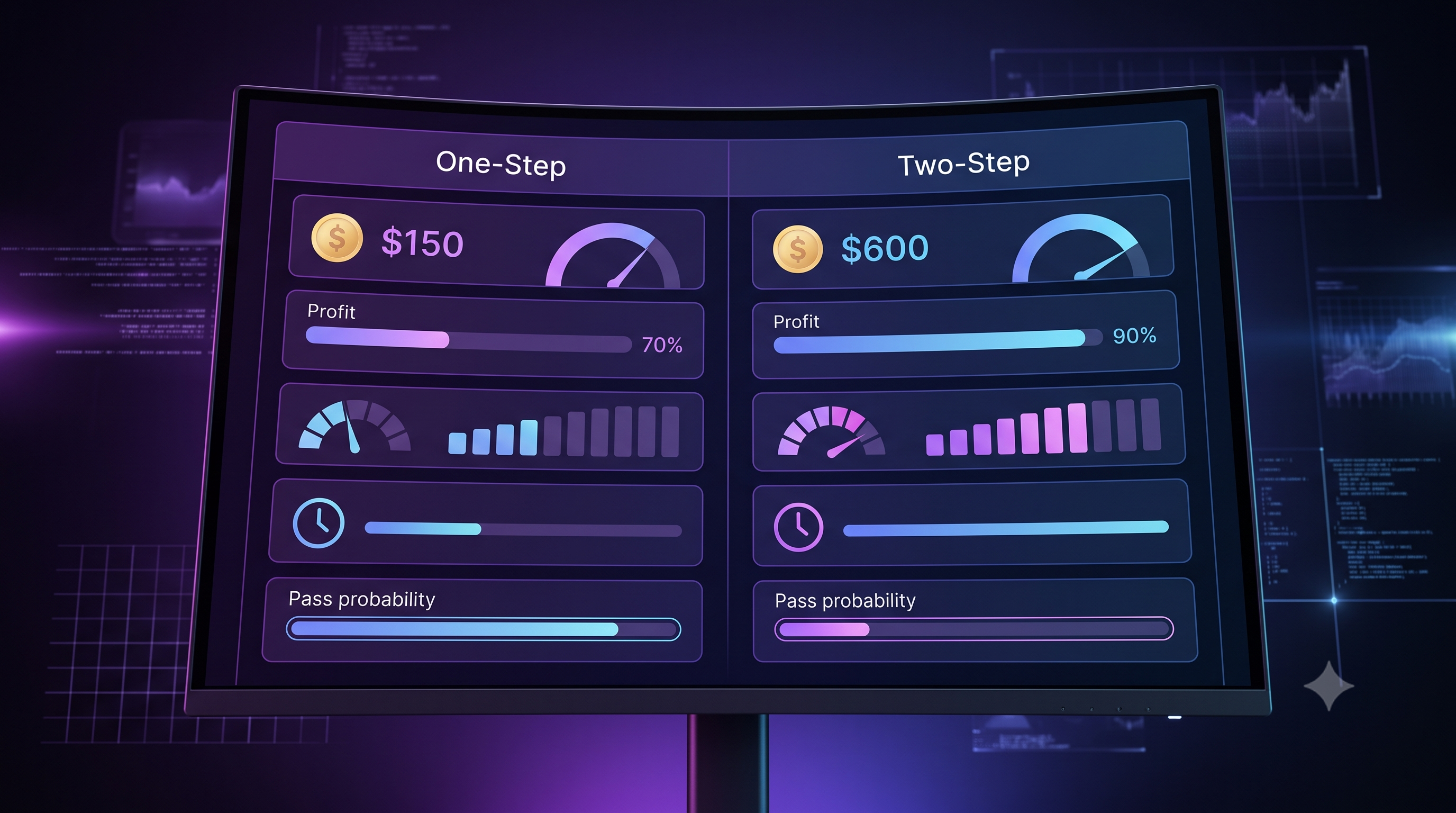 One-Step vs Two-Step Prop Firm Challenges: Which Is Better? (2026 Guide)